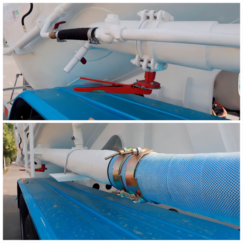 干拌砂漿運(yùn)輸半掛車(chē)