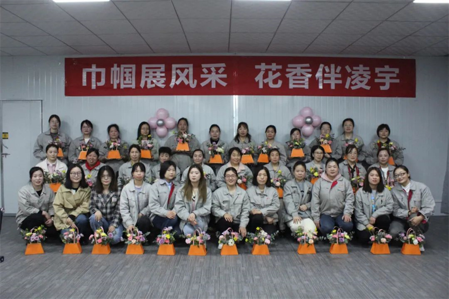 玫瑰亦鏗鏘，凌宇女工有力量！