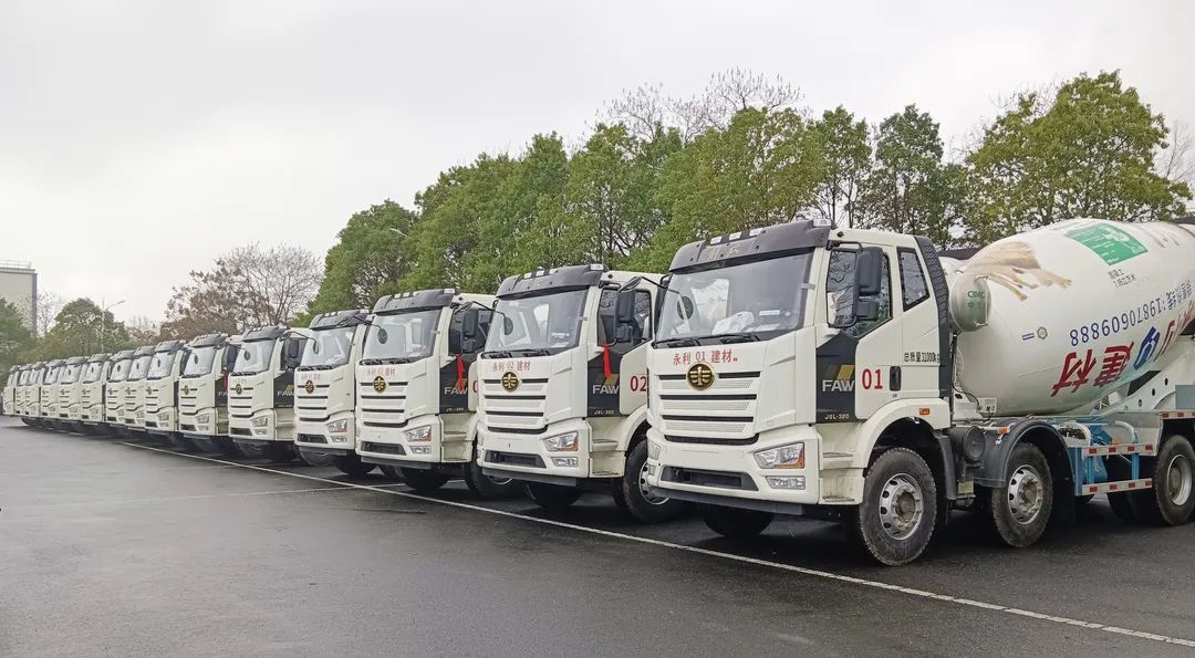 聯(lián)合交付共贏未來(lái)！全新解放&凌宇J6L攪拌車首亮相！